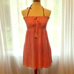 Juicy Couture Pink velour strapless dress